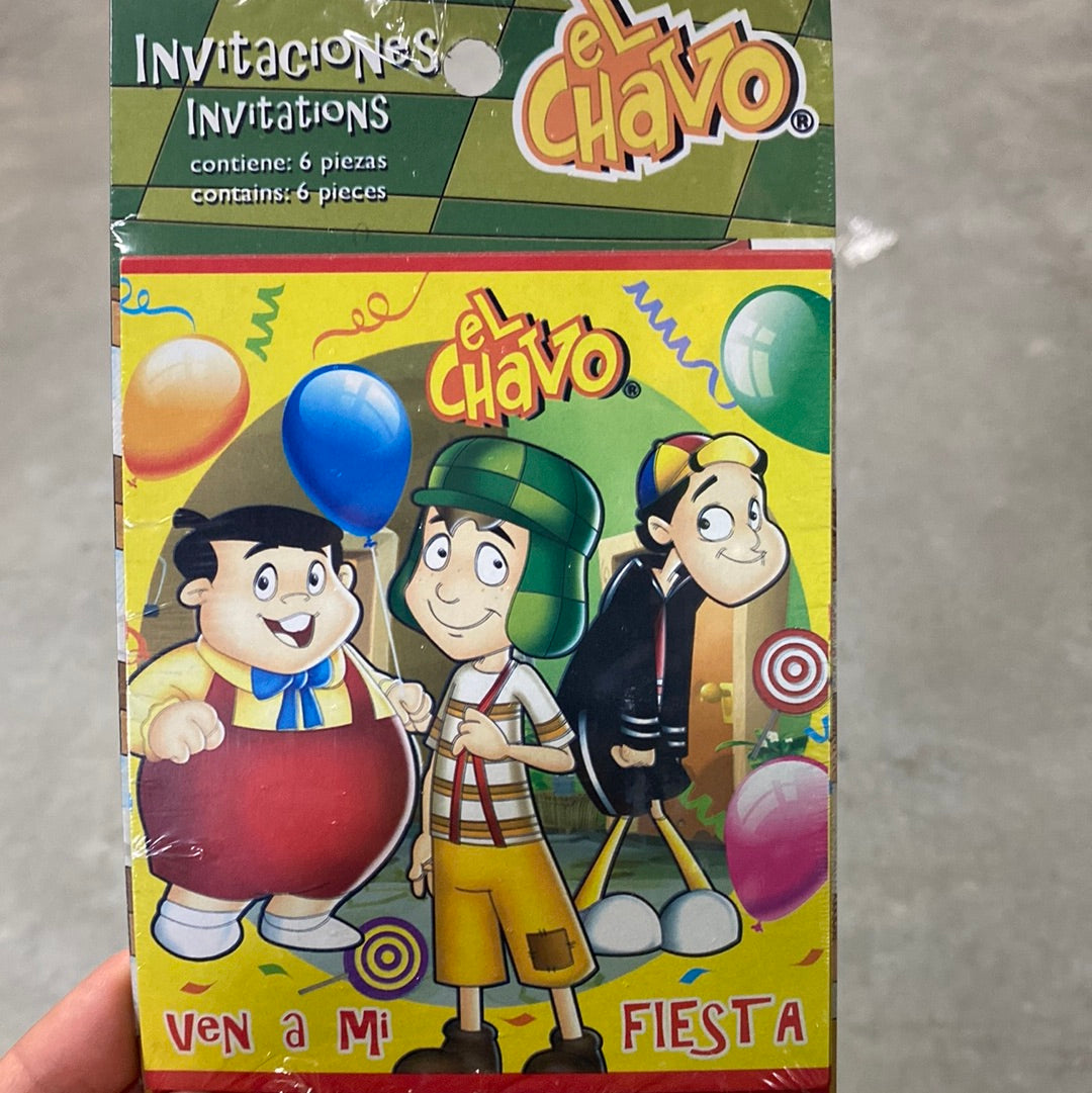 Chavo del ocho invitaciones – Fiesta Warehouse