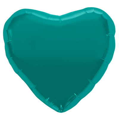 18" Northstar Brand Foil Balloon Teal Heart