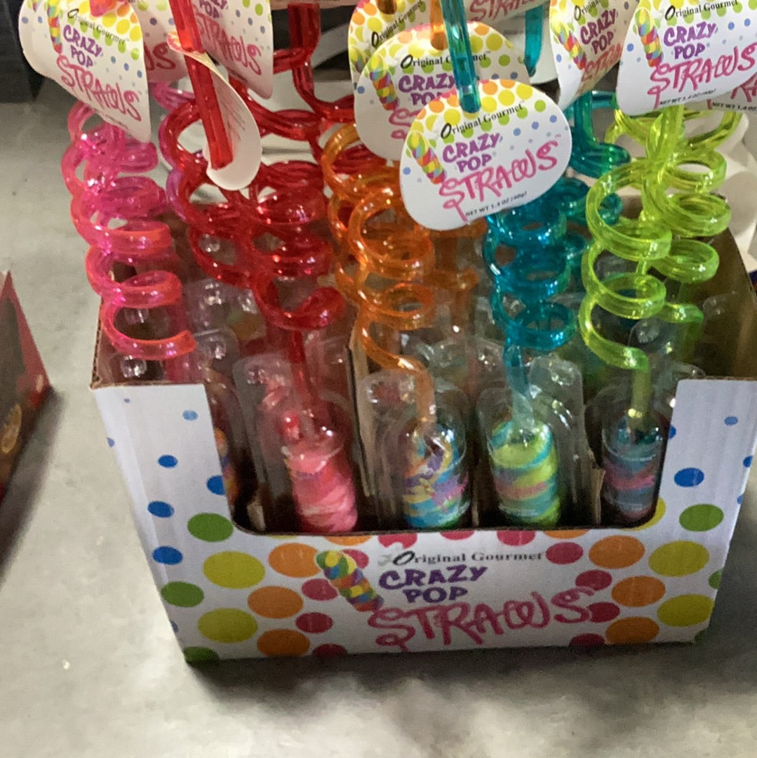 Crazy Pop Straws