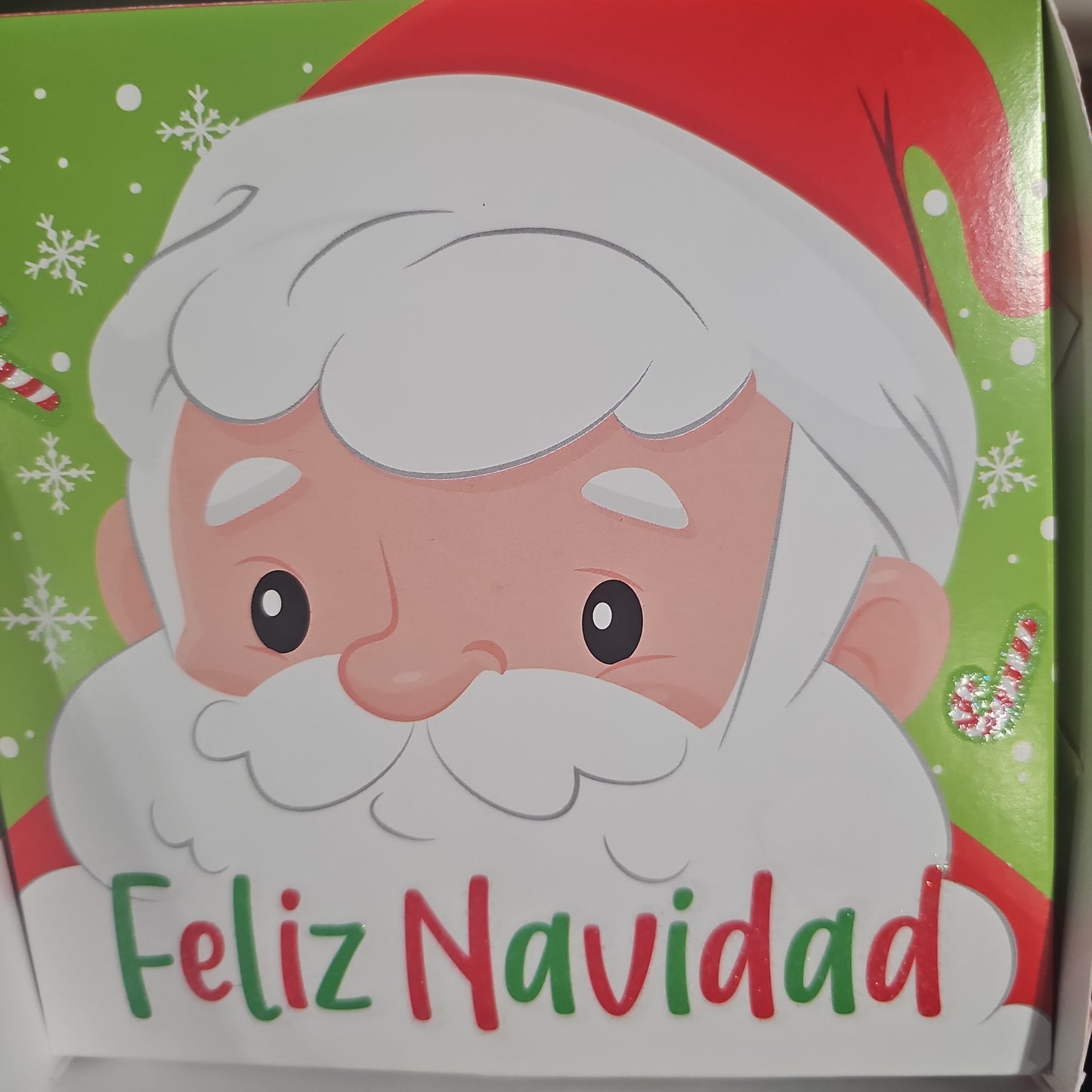 Caja Feliz Navidad Santa