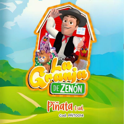 PIÑATA LA GRANJA DE ZENON (x1 UNIDAD)