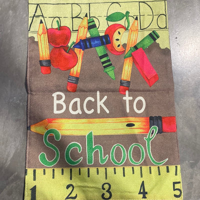 Back to school AaBbCc Banner Tela