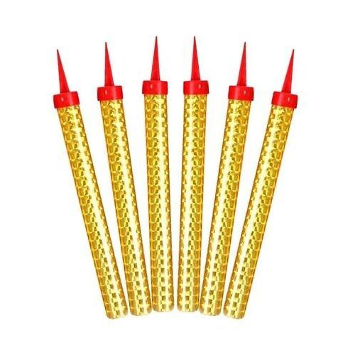 Party Candles Gold LARGE (x6u)