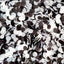 Confetti Tissue Black and White (1oz)