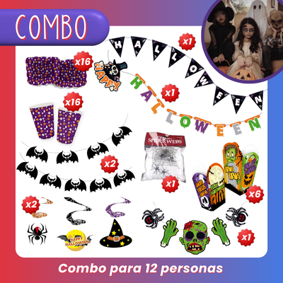 COMBO: Halloween Zombie (12 personas)