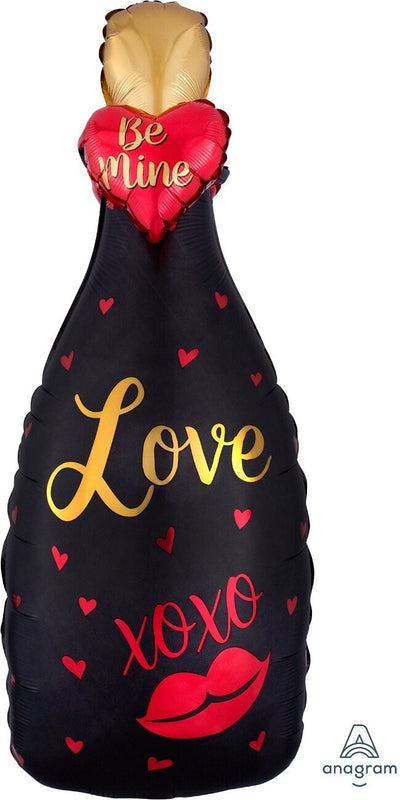 Globo Valentine Botella 3D Effect 35"