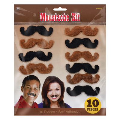 Western Moustaches Kit Bigotes