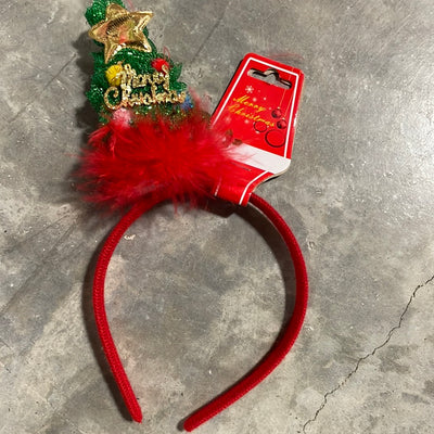 Merry Christmas Tree Headband