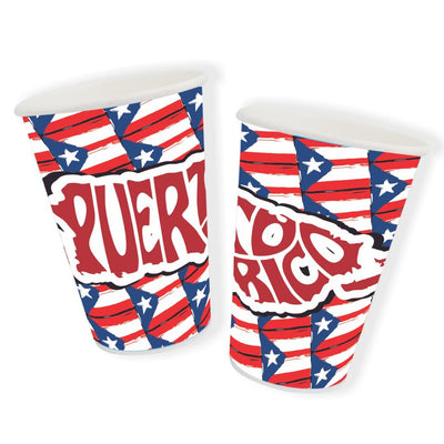 VASO PUERTO RICO (X8 UNIDADES)