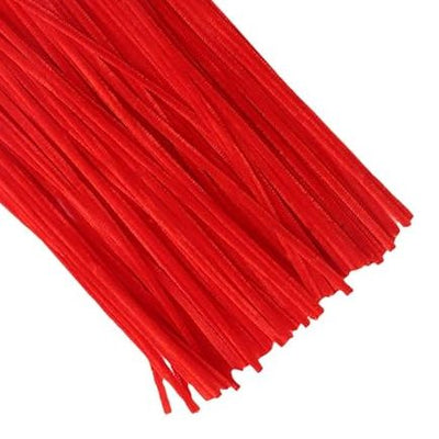 Chenille Rojo 12pcs