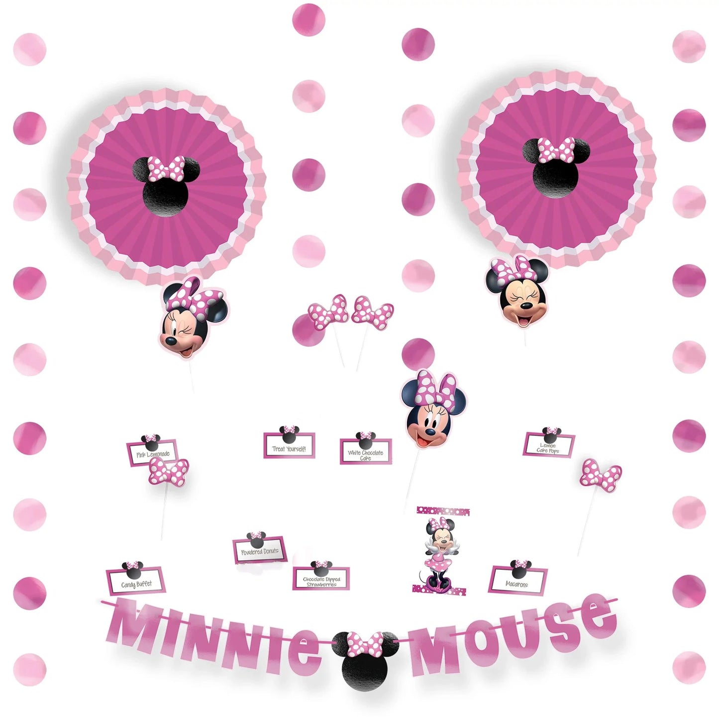 Minnie - Buffet Table Decorating Kit