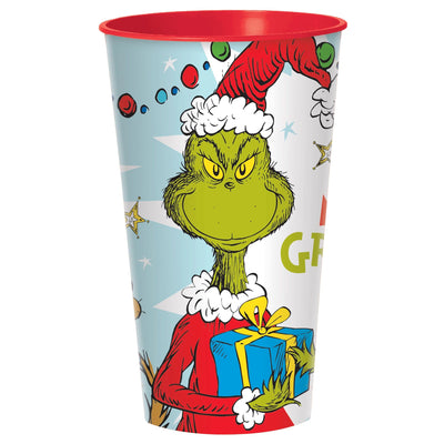 Grinch Plastic Cup, 32 oz. (x1u)