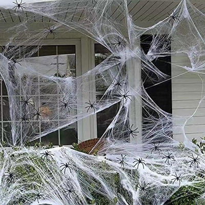 Stretchable Spider Web Halloween