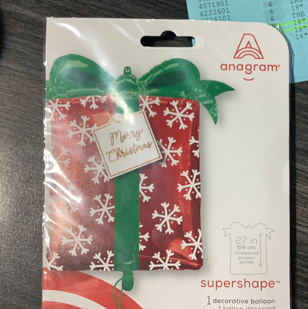 SUPER SHAPE CHRISTMAS PRESENT