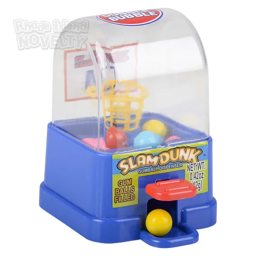 4" Slam Dunk Gumball Dispenser (x1u)