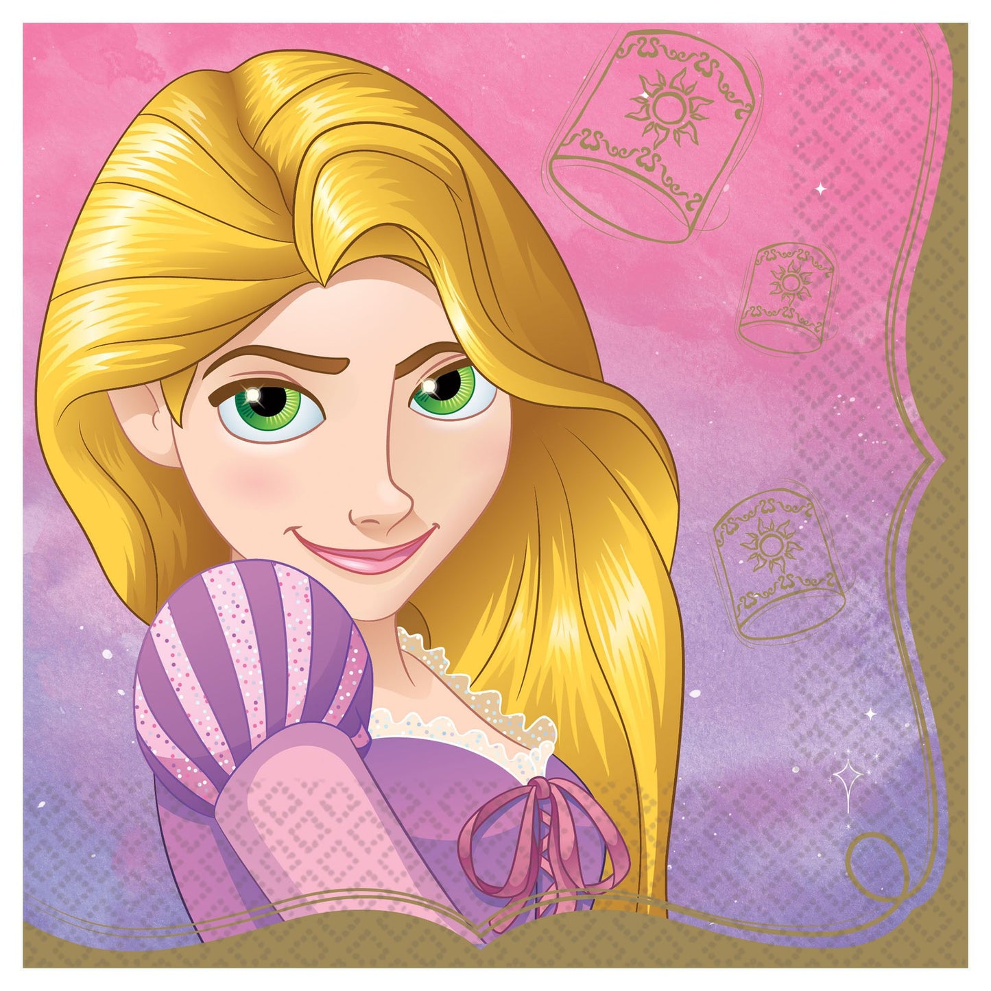 Disney Princess Luncheon Napkins - Rapunzel