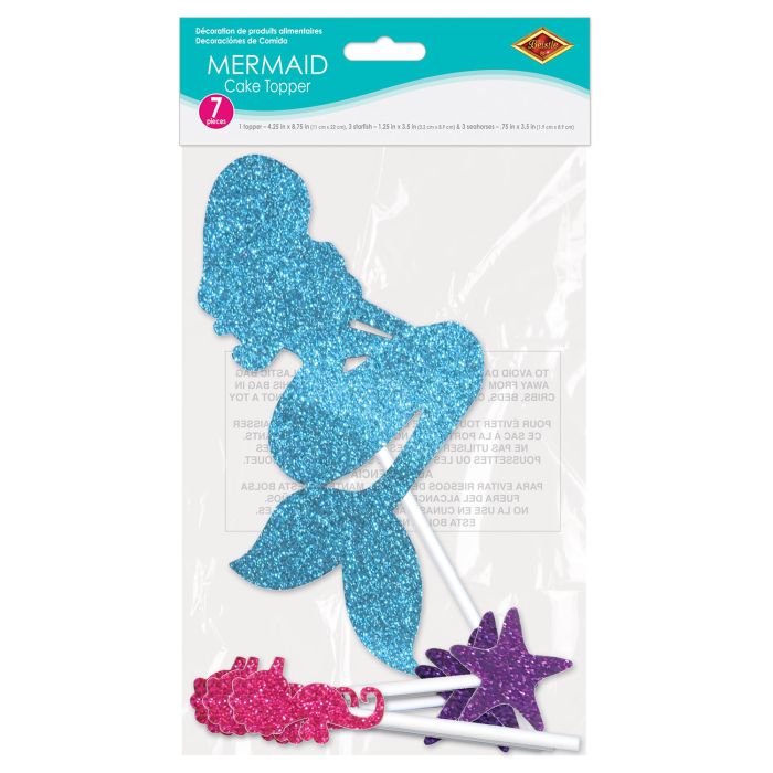 Mermaid Cake Toppers