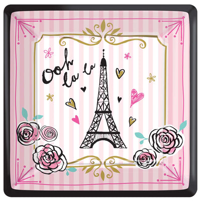 Day In Paris 7" Square Plate