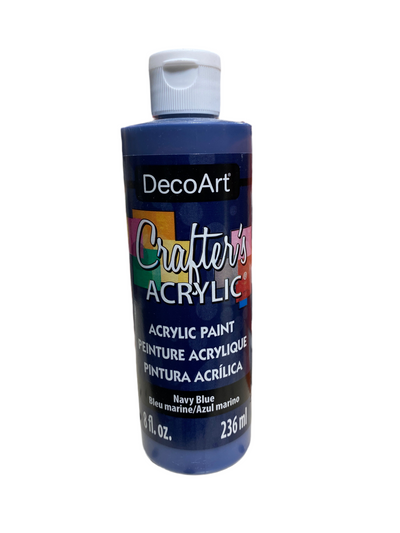 Pintura Acrilica 8oz Navy Blue