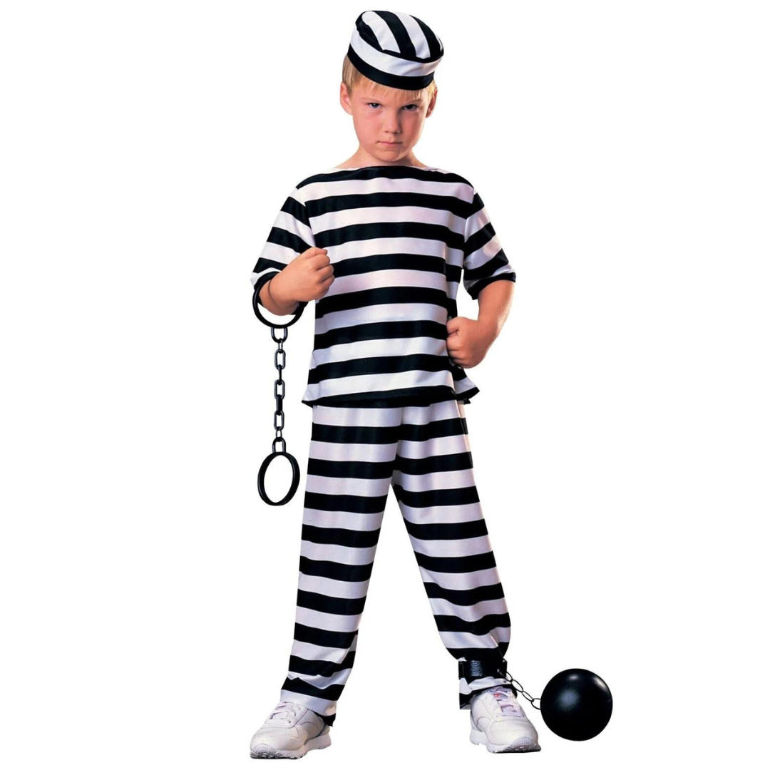 Prisoner Boy Kids Costume