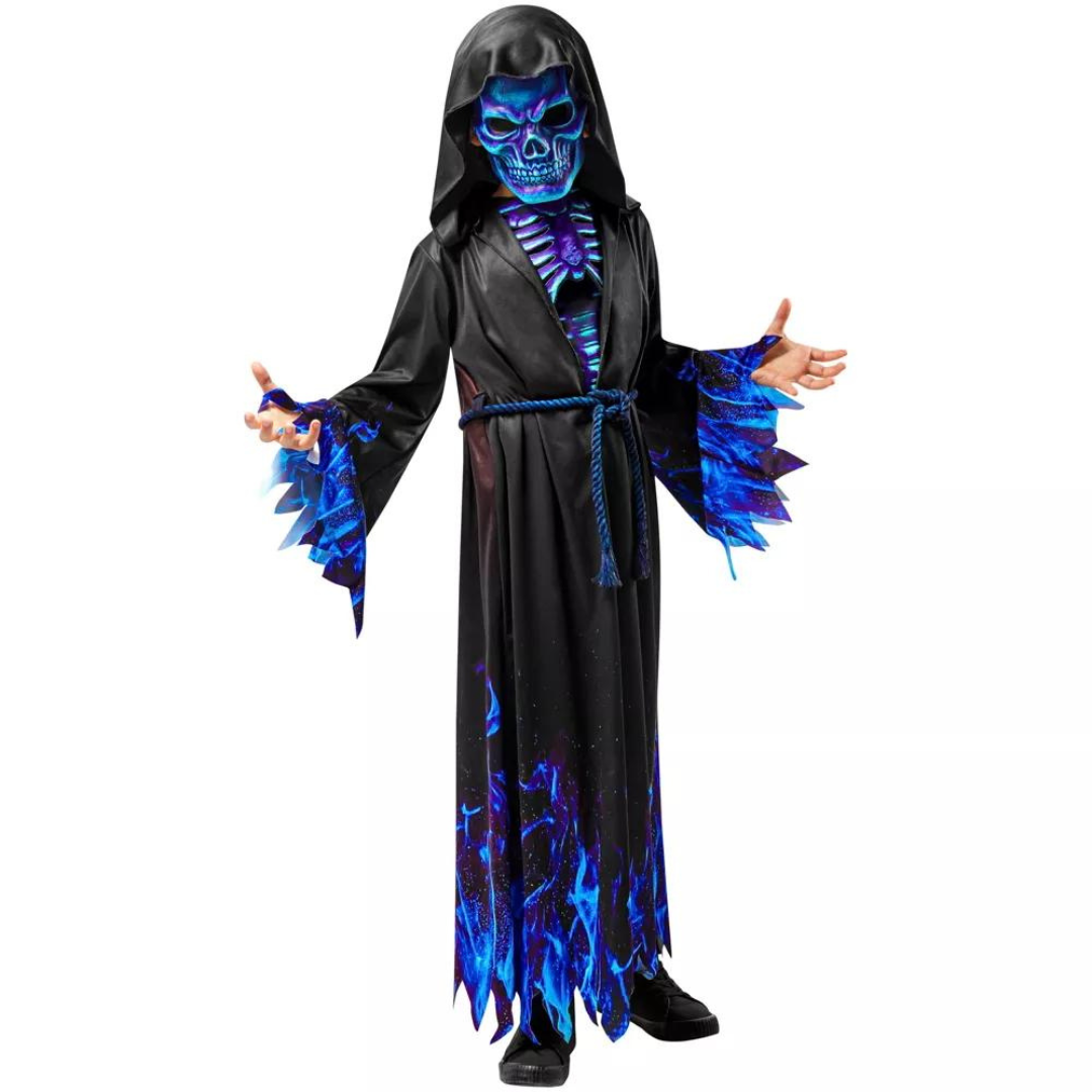 Blue Reaper Kids Costume