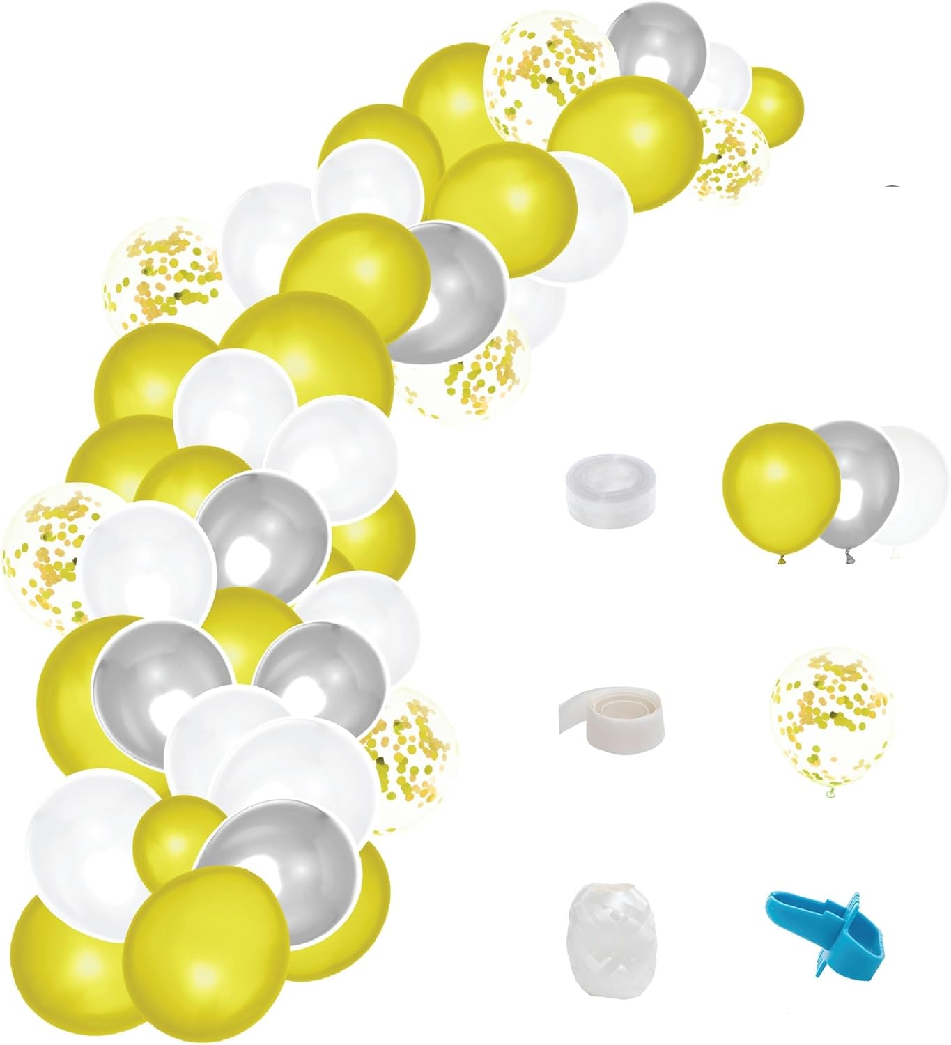 Balloon Garland Set 16ft - Yellow