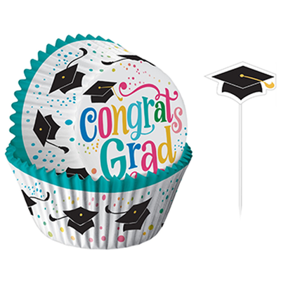 GRAD BAKING CUPS AND PICKS