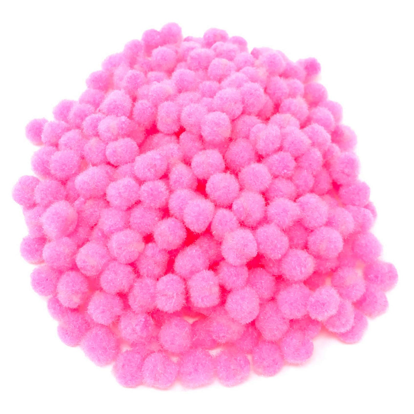 Pom-Pom 10mm Rosa 100pcs