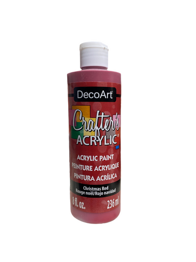 Pintura Acrilica 8oz Christmas Red