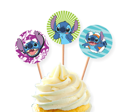 PALILLOS DECORADORES CUPCAKE X 12 STITCH