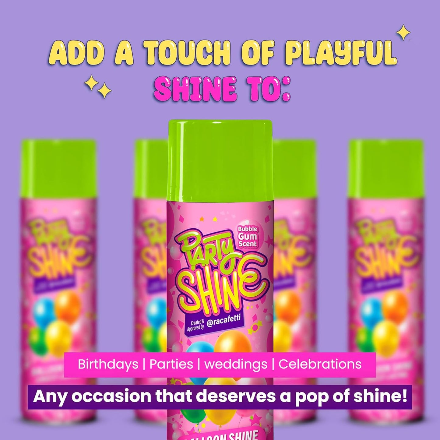 Party Shine Bubble Gum