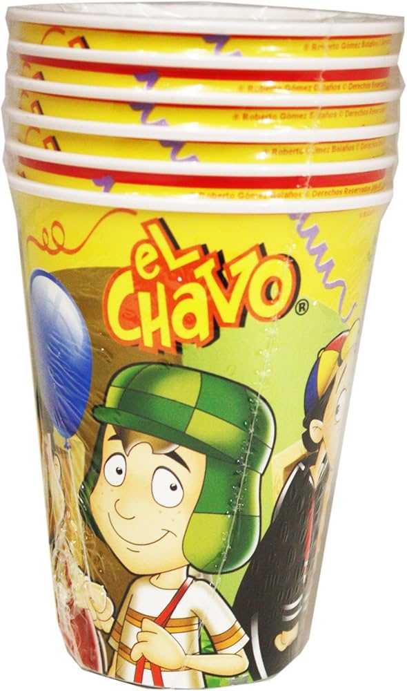 El Chavo del 8 Vasos (x6u)