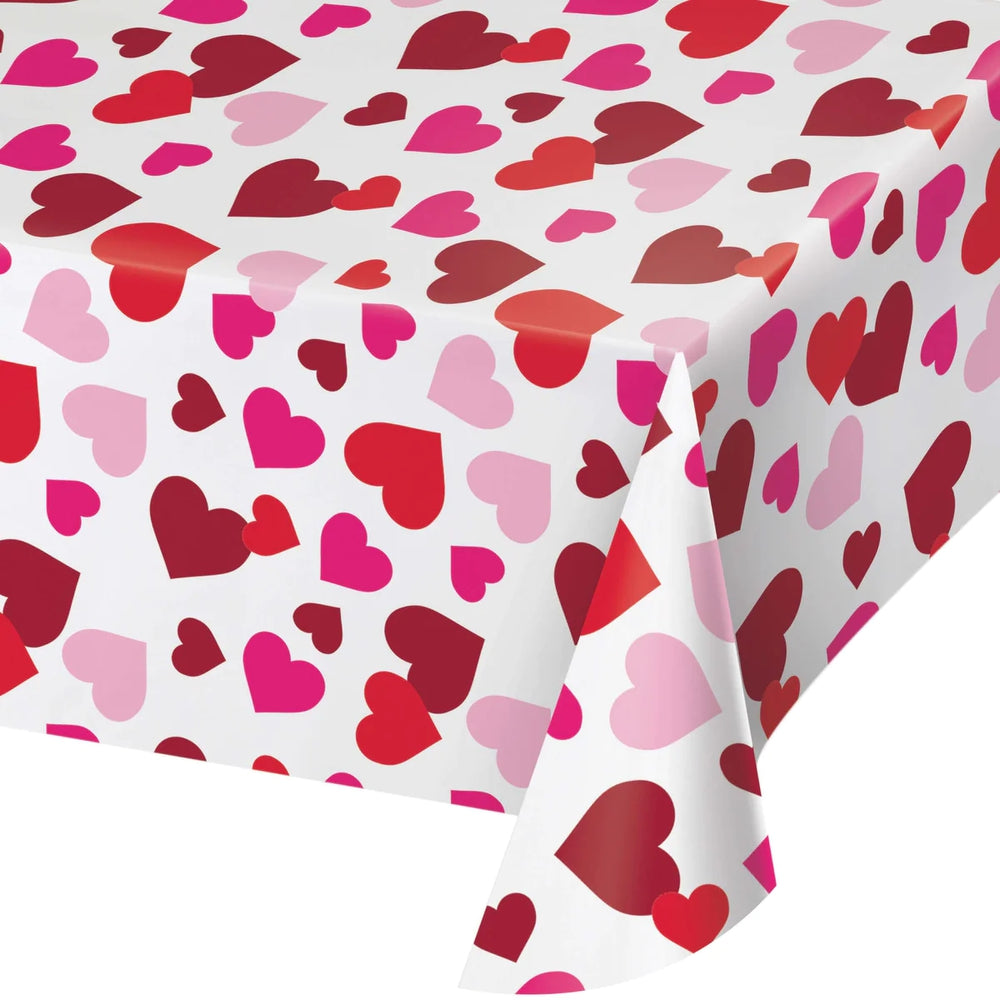 Hearts Tablecover