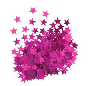 Confetti Stars Magenta