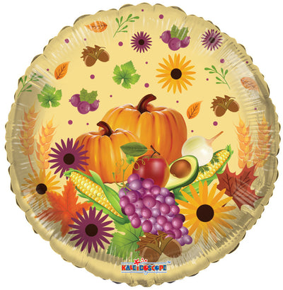 18"
Thanksgiving 
Elements  Foil 
Balloon