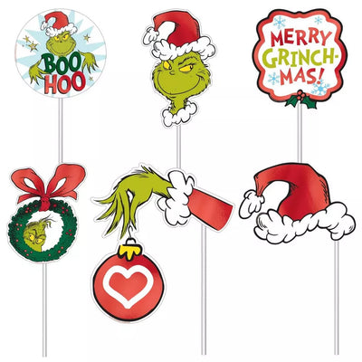 Traditional Grinch Photo Prop Kit