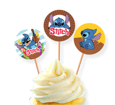 PALILLOS DECORADORES CUPCAKE X 12 STITCH