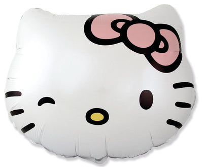 21" Hello Kitty Head Foil Balloon