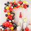 Red Yellow Black Balloon Garland Set 16ft