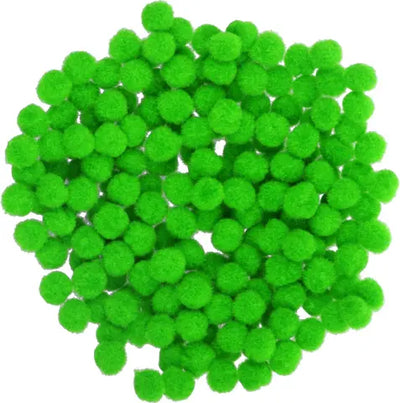 Pom-Pom 10mm Apple Green 100pcs