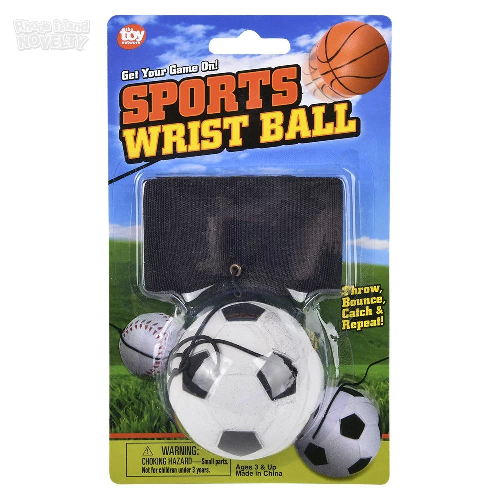 2.25" Sports Wrist Band Return Ball- Carded