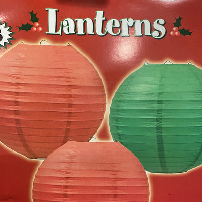 Xmas Paper Lanterns