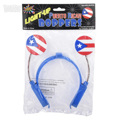 Light-Up Puerto Rican Flag Boppers X Unidad