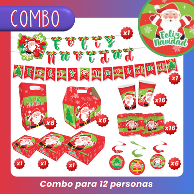 COMBO: Navidad Santa (12 personas)