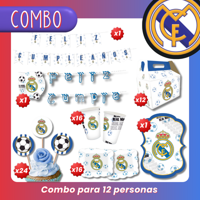 COMBO: Real Madrid FC (12 personas)