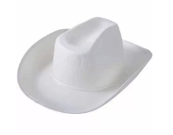 Sombrero Blanco de Cowboy