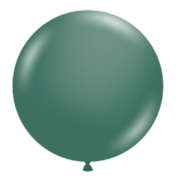 Tuftex Balloons 17" Evergreen pqt de 3