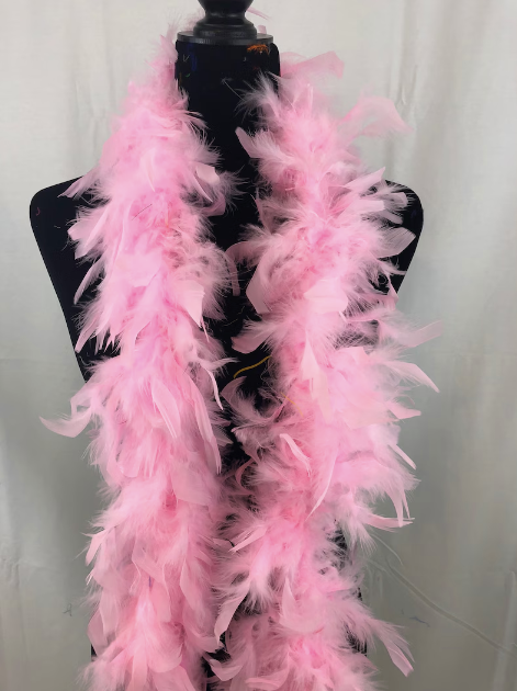 40" Child's Boa Light Pink