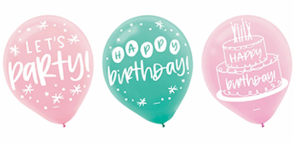 HAPPY CAKE DAY BALLOONS