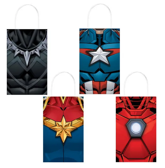 Marvel Avengers Kraft Bags